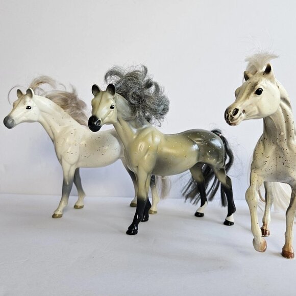 Vintage 1998 Empire Industries “Grand Champions” Appaloosa & Dapple Grey Horses - Picture 1 of 12